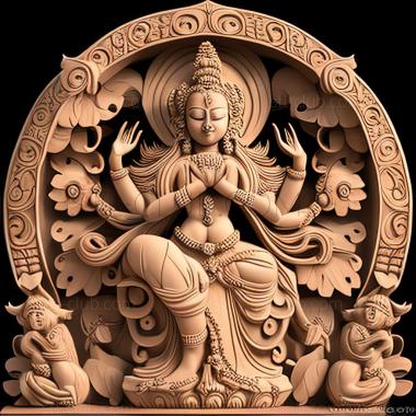 3D model Abhidhamma Pitaka (STL)